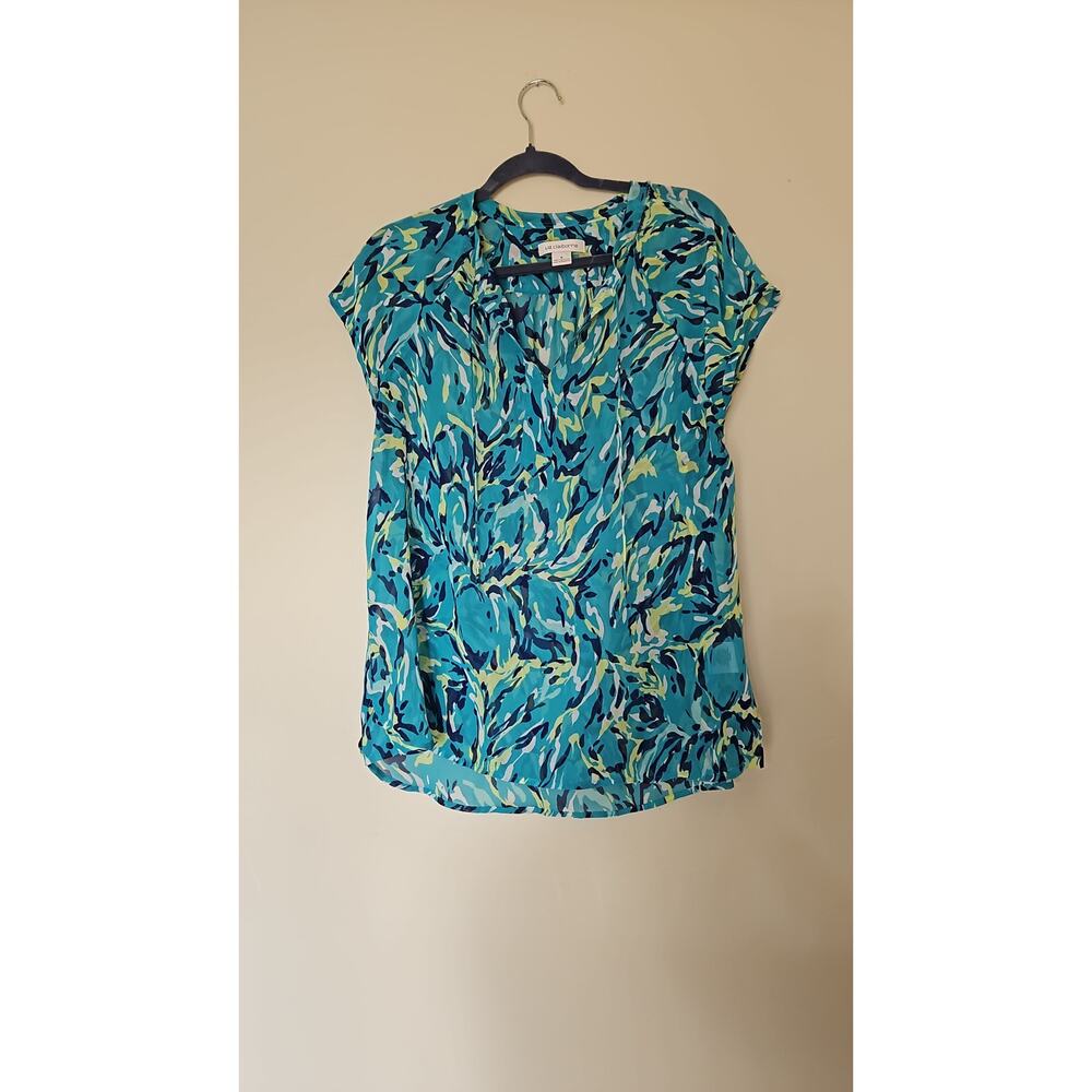 LIZ CLAIBORNE - Turquoise Shirt - Picture 2 of 5